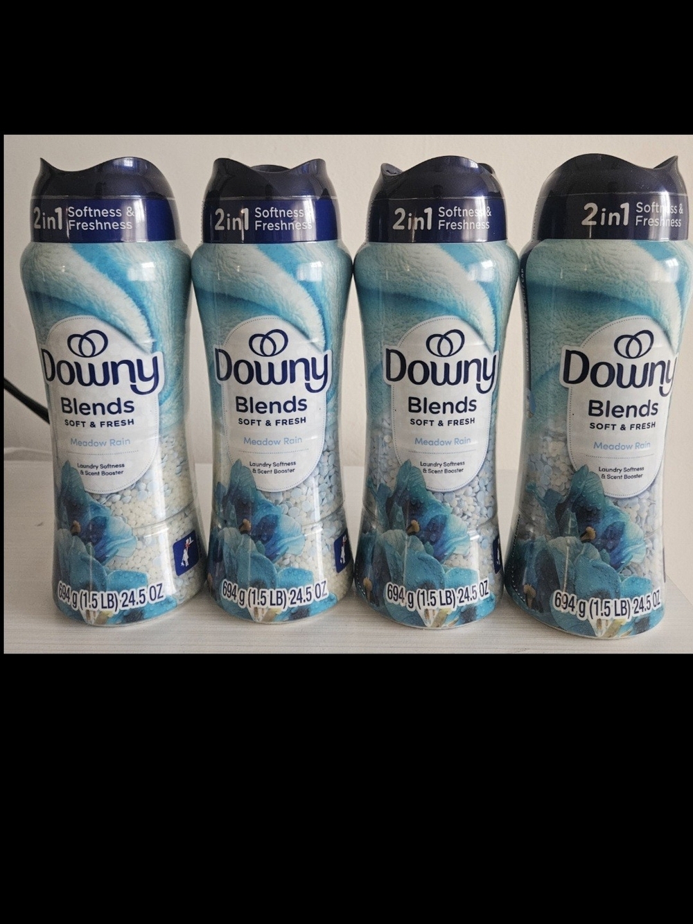 Blends Soft & Fresh Meadow Rain Fabric Softener - Blue (ALL 4)